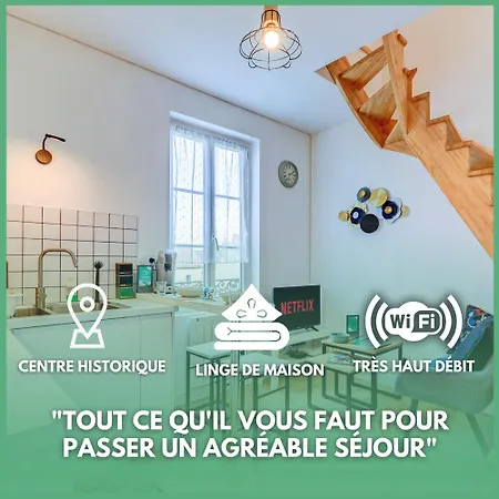 Le Cocon - Hypercentre - Moderne & Confortable - Rent Immo Dijon